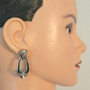 Vintage Avon Rhinestone Earrings